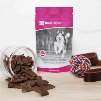 Grain Free Turkey & Berry Chewies